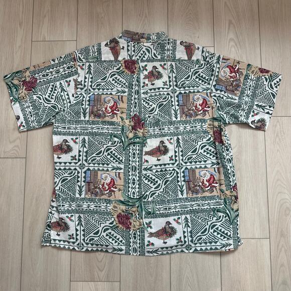 Reyn Spooner vintage 1999 Mele Kalikimaka Limited Hawaiian Traditions shirt XXL - Picture 2 of 5